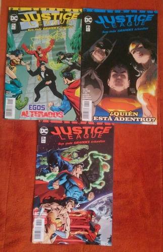 Justice League Sus Grandes Triunfos 3 Comics Dc En Español