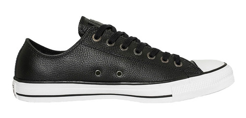 Zapatilla Converse All Star European Low Cuero Negro