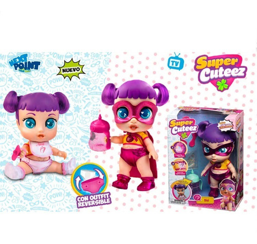Imagen 2 de 2 de Muñeca Super Cute Little Babies Sisi 1796