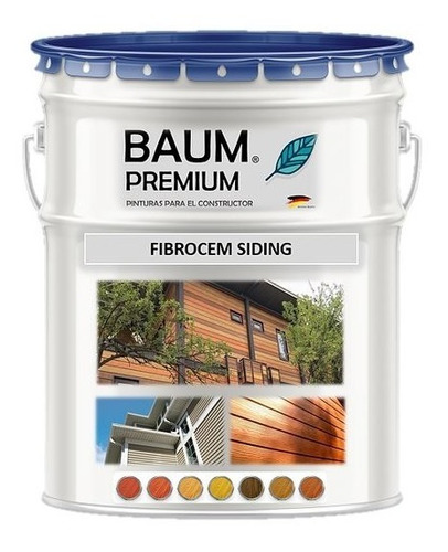 Fibrocem Siding Baum - Color Nogal 4gal