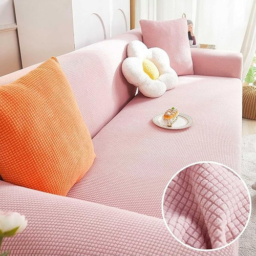 Funda Para Sillón De 3 Plazas (1 Unidad) Rosa