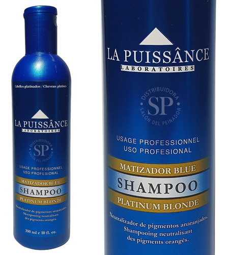 Shampoo La Puissance Matizador Blue Platinum Blonde 300ml