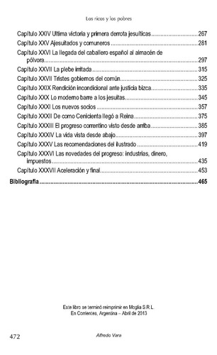 Los Ricos Y Los Pobres, Una Historia Social Y Económica