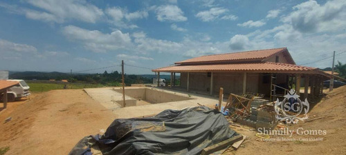 Imagem 3 de 14 de 1.200 M², Chácara Em Fase De Acabamento, 03 Dormitórios E Piscina !!
