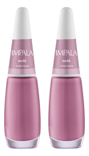 Kit 2 Uni Esmalte Impala A Cor Da Moda Cremoso Xodo Coleção1