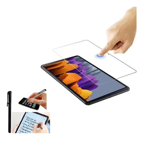 Mica Vidrio + Lapiz Tactil Para Samsung Tab S7 11.0 Sm-t870