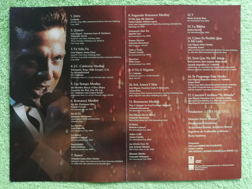 Eam Dvd Luis Miguel Vivo 2000 Auditorio Coca Cola Monterrey