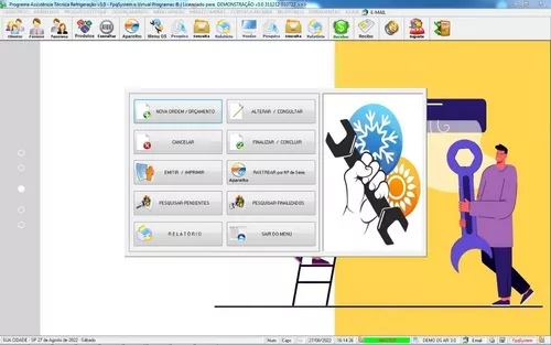 Programa Ordem De Serviço E Vendas E Estoque V3.0