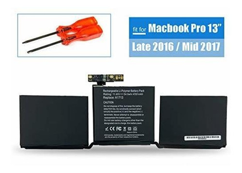 Imagen 1 de 5 de Emaks A1713 - Batería Para Apple Macbook Pro 13 A1708 (fin