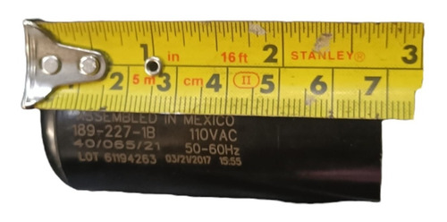 Capacitor De Arranque 189uf - 227mfd, 110vac Marca Qe Qualit