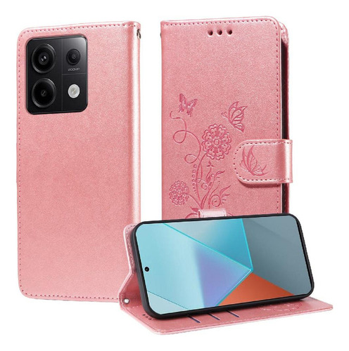 Funda Abatible For Xiaomi Redmi Note 13 Pro 5g Con Ranuras