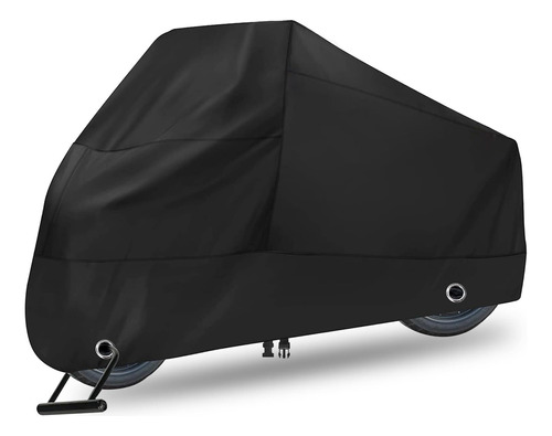 210d Heavy Duty Waterproof Motorcycle Cover, All Season