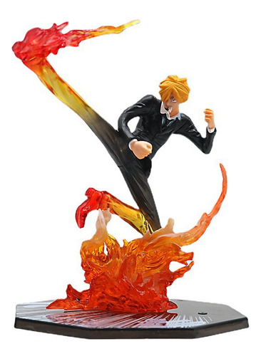 Figura One Piece 16cm Sanji Diable Jambe Estátua Ação