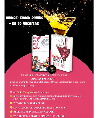 Box Whisky Jack Daniels 375ml + 2 Copos + Dosador Presente