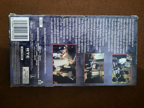 Película Al Maestro Con Cariño En Formato Vhs (Usado)