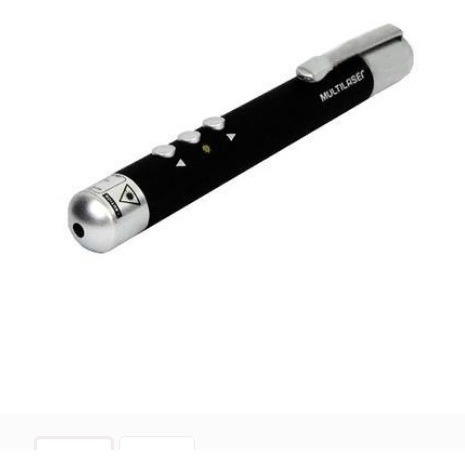 Apresentador Multilaser Laser Point 2.4ghz Preto - Ac251