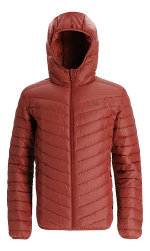 Parka Pluma Kion Hombre Rojo Doite