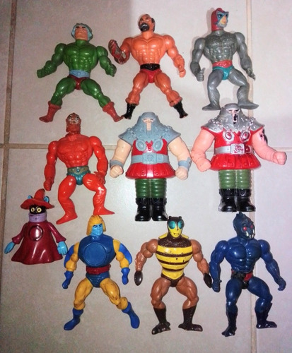 Figuras Heman Motu Vintage 80s Originales (Usado)