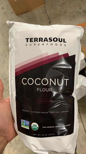 Harina De Coco Orgánica Terrasoul 907g