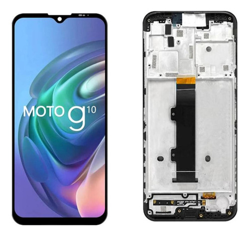 Pantalla Táctil Lcd Con Marco Para Motorola Moto G10 Xt2127