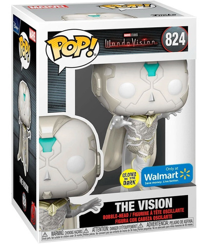 Funko Pop King Vision Marvel Heroes Wandavision Exclusivo