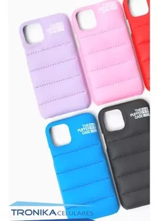 Funda Puffer Case Para iPhone 6 7 8 Plus X Xs Xr Colores