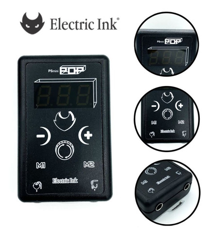 Imagem 3 de 10 de Kit Tattoo Completo Electra Pop + Fonte Ps Mini Profissional
