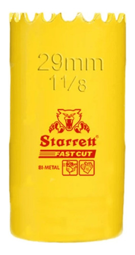 Serra Copo Bi-metal Fast Cut 29mm (1.1/8 ) Pol Starret 