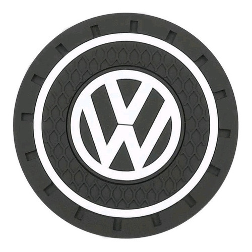 Porta Vasos Auto Setx2 Alfombrilla Antideslizante Volkswagen