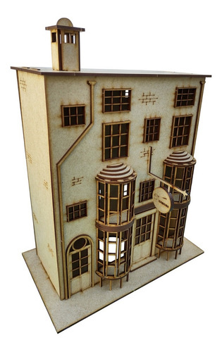 Imagen 2 de 8 de Ollivanders Wand Shop (harry Potter) Maqueta Rompecabezas Fx