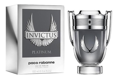 Paco Rabanne Invictus Platinum Edp 50 Ml Hombre Envío Gratis