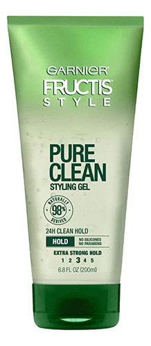 Garnier Fructis Style Pure Clean Styling Gel, 6.8 Onzas