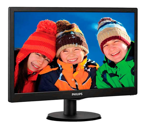 Monitor 19 Led Philips Vga Smart Control Led 193v5lhsb2/77 