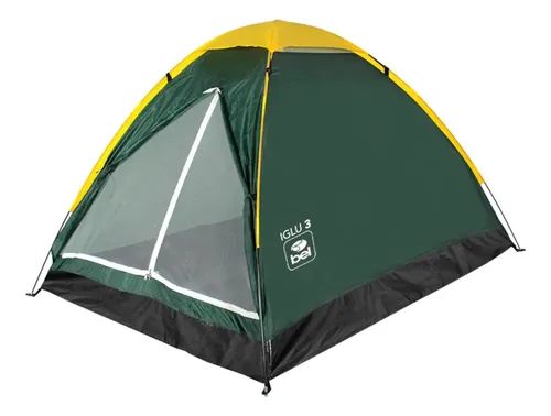 comprar Barraca de camping 3 pessoas iglu Belfix 102300 cor verde