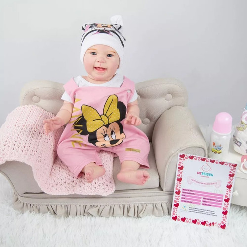 Bebe Realist Reborn Silicona. Marian. 43 Cm. C/ Accesorios