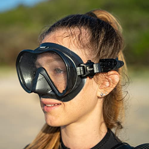 Tusa M-1010 Máscara De Buceo Zensee, Gunmetal