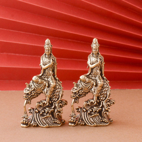 Estatua Pequeña De Guan Yin, Escultura De , Regalo De