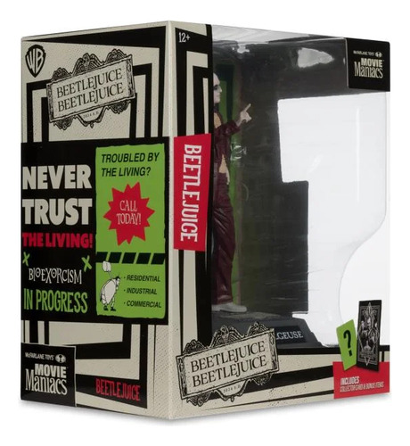 Mcfarlane Toys Movie Maniacs Figure Beetlejuice (2024)