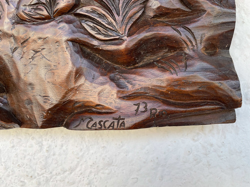 Imagem 6 de 8 de Arte Sacra Antiga Talha Madeira Jesus Assinada