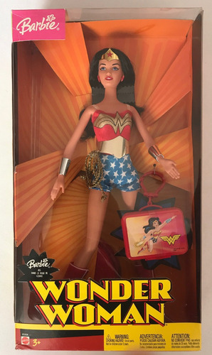 Barbie As Wonder Woman Mattel 2003 Mujer Maravilla Dc Comics (Usado)