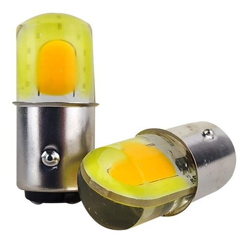 Par Foco Led Recubrimiento Gel Blanco/ámbar 1034