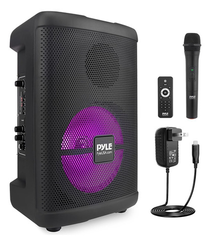 Pyle Altavoz Bluetooth Pa Portatil De 240w 8 Sistema
