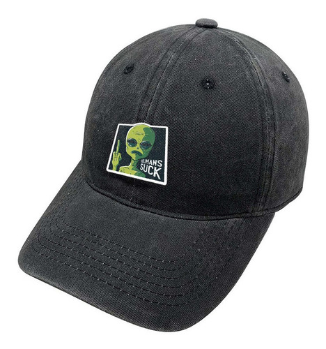 Gorra Pre Lavada Algodón Extraterrestre Marciano Alien R150