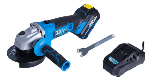 Combo Taladro Rotomartillo Elite + Esmeriladora Inalámbrico Color Azul Frecuencia 60