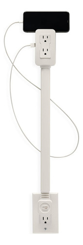 Dx Extensor De Tomada Com Usb E Alimentação Ca, A