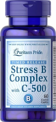 B  Stress Complex Con Vitamina C 60 Capsulas