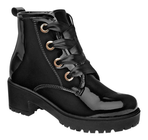 Been Class Bota En Charol Color Negro. Cod 91262-1