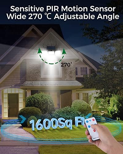 Solar Outdoor Ip65 Sensor De Movimiento Impermeable Para Ext