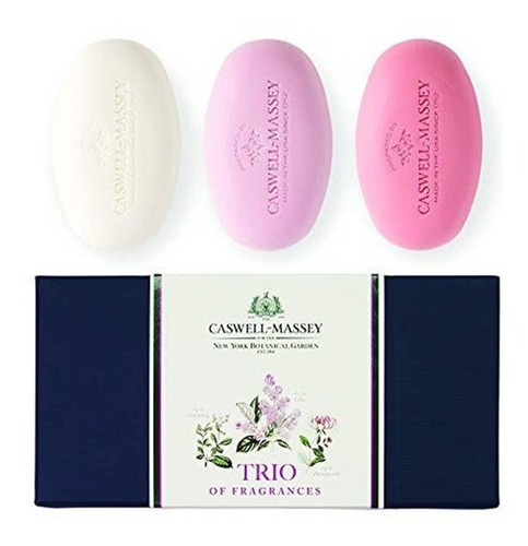 Juego De Jabon Caswell-massey Trio Of Fragrances