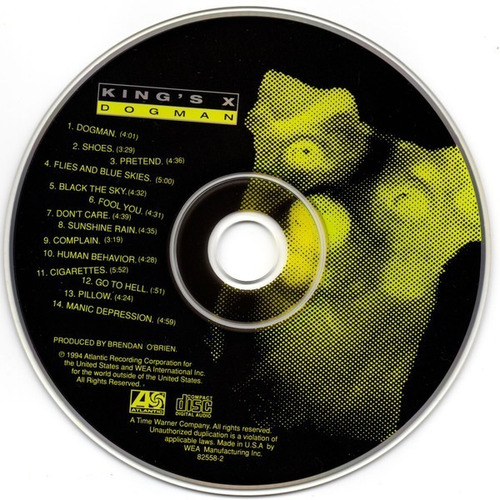Imagen 3 de 5 de King's X - Dogman Cd P78